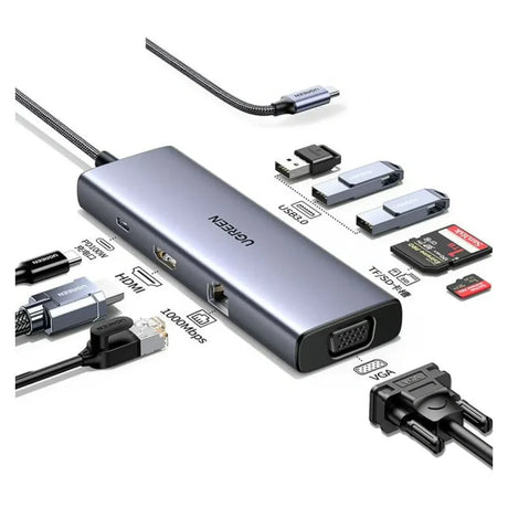 Ugreen-USB-C-to-USB-3.0-9-in-1-Hub-Adapter-15600