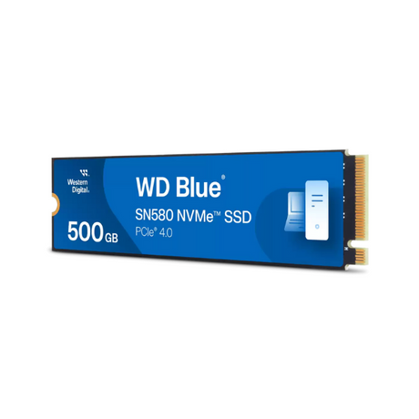 محرك أقراص WD Blue SN580 NVMe SSD – سعة 500 جيجابايت، ضمان لمدة عام واحد | WDS500G3B0E
