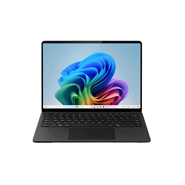 Microsoft Surface Laptop 7 Copilot+ PC, Snapdragon X Elite Processor, 16 GB RAM, 512 GB SSD, 15" Pixel Sense Flow Display, Windows 11 Home, Black, 1 Year Warranty | ZHH-00039