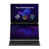 Asus ROG Zephyrus Duo 16 Laptop, Intel Core Ultra 9 386H Processor, 64GB RAM, 2TB SSD, RTX 5090 24GB Graphics, Dual 16" 3K OLED 120Hz Touch Displays, Windows 11 Home, 1-Zone RGB English & Arabic Keyboard, ROG Backpack, 1 Year Warranty | GX651AX-SR014W