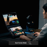 Asus ROG Zephyrus Duo 16 Laptop, Intel Core Ultra 9 386H Processor, 64GB RAM, 2TB SSD, RTX 5090 24GB Graphics, Dual 16" 3K OLED 120Hz Touch Displays, Windows 11 Home, 1-Zone RGB English & Arabic Keyboard, ROG Backpack, 1 Year Warranty | GX651AX-SR014W